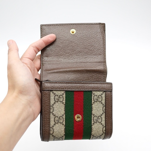 🍓GUCCI Ophidia Sherryline Small Wallet - Picture 7 of 16